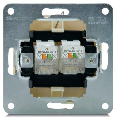 Телефонная розетка Sven SE-60034 white (7100015)