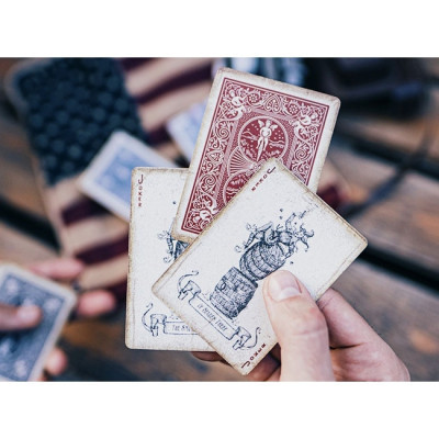 Гральні карти Ellusionist Vintage 1900 (red) (54822)