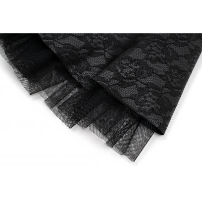 Спідниця дитяча Breeze гіпюрова (16082-98G-black)