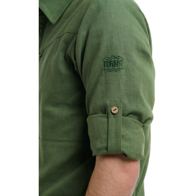 Сорочка Turbat Amazonka Hemp Mns bronze green M (012.004.4186)