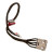 Роз&#039;єм живлення ноутбука з кабелем Lenovo для Lenovo PJ960 (прямоугольный + center pin),5-pin,20 см (A49085)