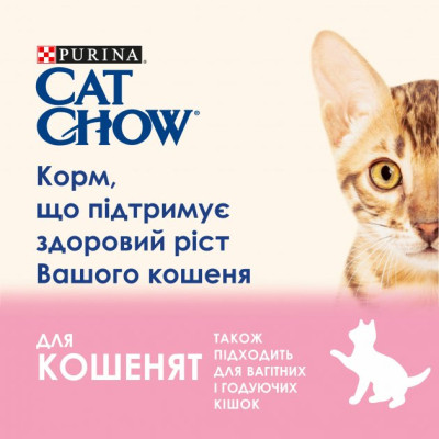 Вологий корм для кішок Purina Cat Chow Kitten з індичкою та цукіні в желе 85г (7613036595001)