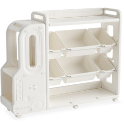 Дитячий стелаж Mealux Sheriff White (KD-E141 White)
