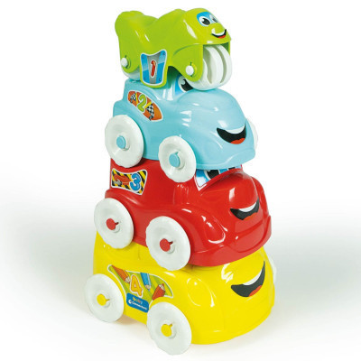 Розвиваюча іграшка Clementoni пірамідка Fun Vehicles (17111)