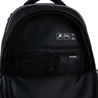 Рюкзак шкільний Kite Education 763M Football (K25-763M-2)
