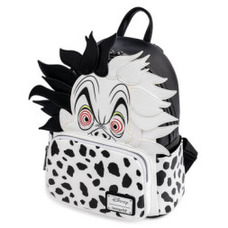 Рюкзак шкільний Loungefly Disney - Villains Cruella De Vil Spots Cosplay Mini Backpack (WDBK1534)