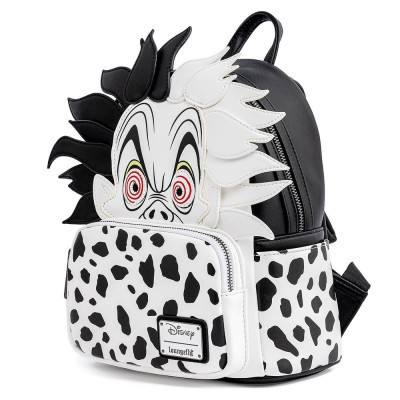 Рюкзак шкільний Loungefly Disney - Villains Cruella De Vil Spots Cosplay Mini Backpack (WDBK1534)