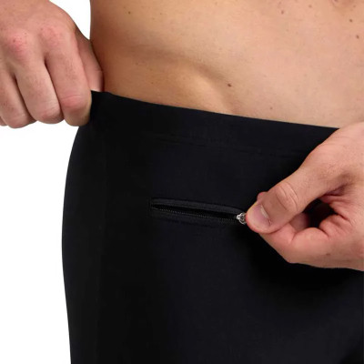 Плавки Arena Zip Swim Short 006159-500 чорний 80 (3468336878545)