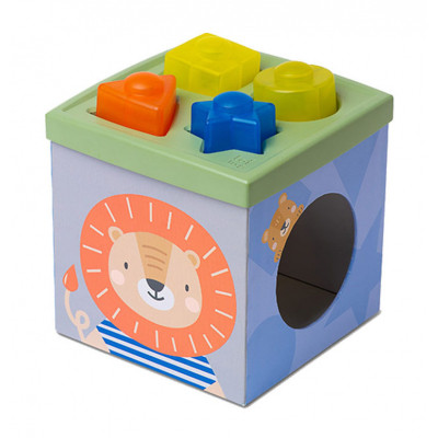 Розвиваюча іграшка Taf Toys cортер-пірамідка Савана Кубики Африка (12725)