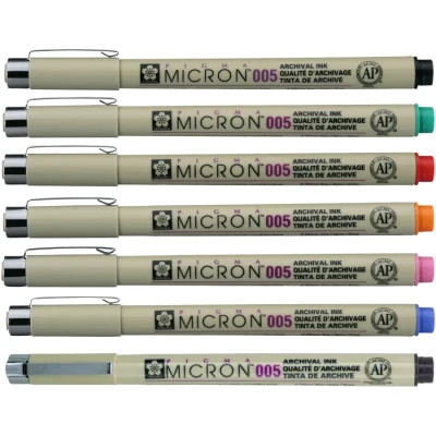Лайнер Sakura Pigma Micron (0.05) 0,2мм Коричневий (084511351813)