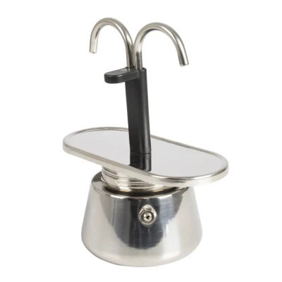 Кавоварка кемпінгова Bo-Camp Stainless Steel 2-cups Silver (2200545)