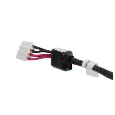 Роз&#039;єм живлення ноутбука з кабелем Acer PJ765 (5.5mm x 1.7mm), 4-pin, 21 см (A49101)