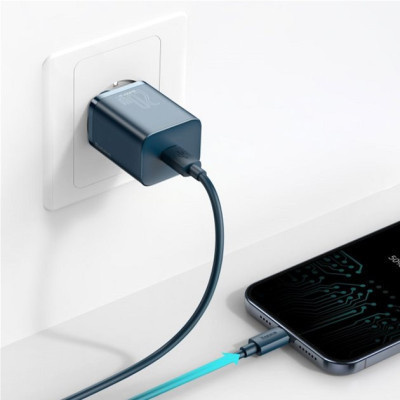 Зарядний пристрій Baseus Super Si 1C Blue (TZCCSUP-B03)