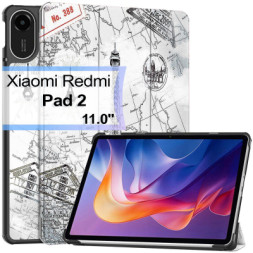 Чохол до планшета BeCover Smart Xiaomi Redmi Pad 2 11.0&quot; Paris (713650)