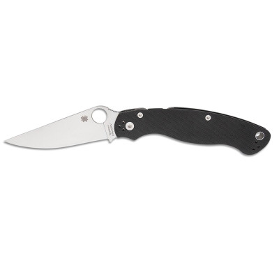 Ніж Spyderco Military 2 Satin S30V Black G10 (C36GP2)