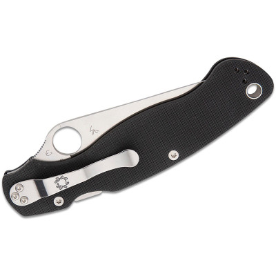 Ніж Spyderco Military 2 Satin S30V Black G10 (C36GP2)