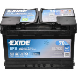 Акумулятор автомобільний EXIDE 70A (EL700)