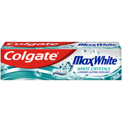 Зубна паста Colgate Макс Блиск Кришталева м&#039;ята 75 мл (8718951313835)
