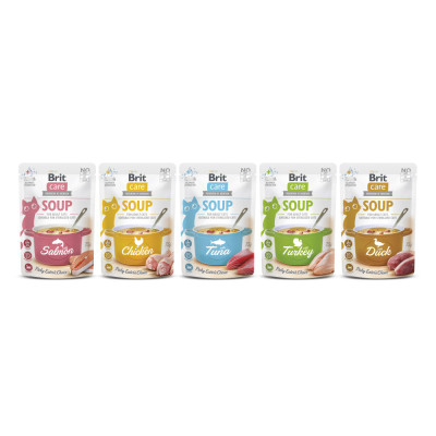 Вологий корм для кішок Brit Care Soup Turkey суп з індичкою 75 г (8595602569199)