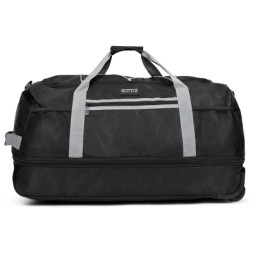 Дорожня сумка TravelZ Wheelbag Doubleloader foldable black 80(95)L (603096) (931069)