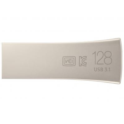 USB флеш накопичувач Samsung 128GB Bar Plus Silver USB 3.1 (MUF-128BE3/APC)
