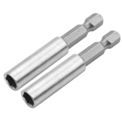 Тримач для біт Tolsen магнітні 1/4&quot;х60 мм, 2 шт (77861)