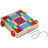 Кубики Melissa&amp;Doug Набор деревянных блоков на тележке (MD14209)