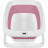 Ванночка Lionelo Babybuble Pink Magnolia (LOC-BABY BUBBLE PINK MAGNOLIA)