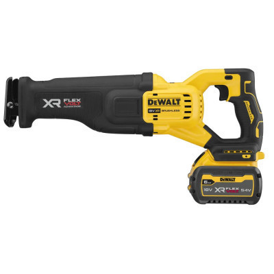 Шабельна пила DeWALT 18В XR Li-lon 6 Аг, 0 - 3000 ход/хв, кейс TSTAK (DCS386T1)