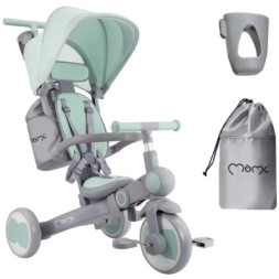 Дитячий велосипед MoMi Solivia green 4 в 1 (ROTR00018)