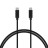 Дата кабель USB-C to USB-C 1.0m Choetech (CC0002)