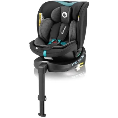 Автокрісло Lionelo Navy I-Size Black Turquoise (LO-NAVY I-SIZE BLACK TURQUOISE)
