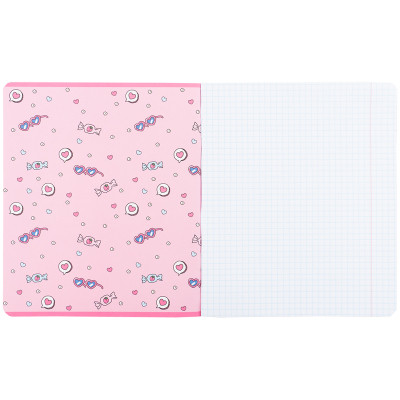 Зошит Kite Hello Kitty, 12 аркушів, клітинка (HK25-232-1)