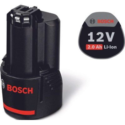 Набір інструментів Bosch з шуруповертом GSB 12В 2х2Ah, 30Нм, 4001300об/хв (0.601.868.10R)
