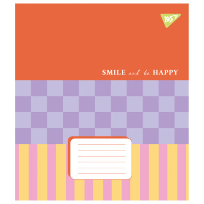 Зошит Yes Smile and be happy А5 48 аркушів лінія (767392)