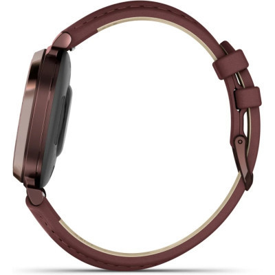 Смарт-годинник Garmin Lily 2 Classic, DarkBronze/Mulberry (010-02839-03)