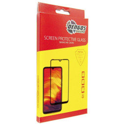Скло захисне Dengos Full Glue Xiaomi Redmi 12C (black) (TGFG-273)