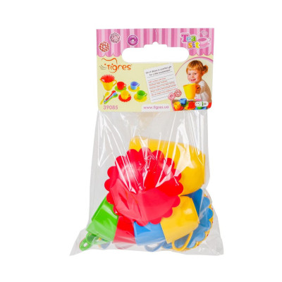 Ігровий набір Tigres посуда Ромашка на 4 персони з чайником ЛЮКС (39085)