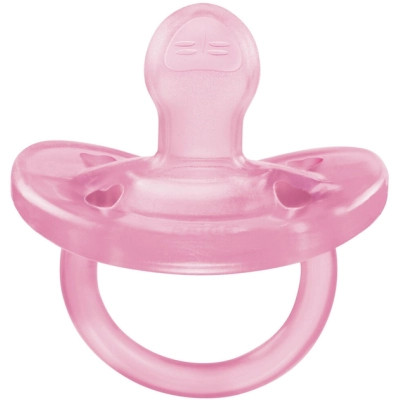 Пустушка Chicco Physioforma Soft силіконова від 6 до 16 місяців, 1шт. (рожева) (73091.92)