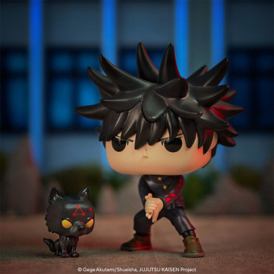 Фігурка для геймерів Funko Pop Мегумі з собакою (61360)