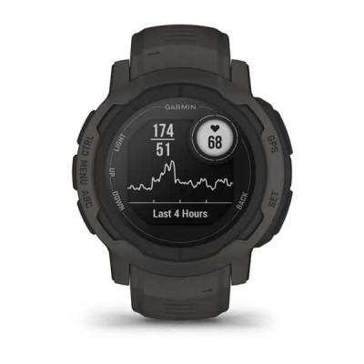 Смарт-годинник Garmin Instinct 2, Graphite, GPS (010-02626-00)