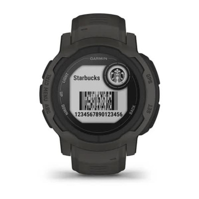 Смарт-годинник Garmin Instinct 2, Graphite, GPS (010-02626-00)