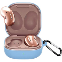 Чохол для навушників BeCover Silicon для Samsung Galaxy Buds 2/Buds 2 Pro/Buds Live/Buds Pro Light Blue (709588)