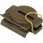 Компас Highlander Heavy Duty Folding Compass Olive (COM005) (929611)