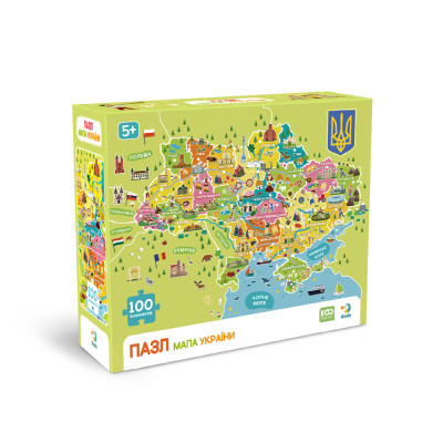Пазл DoDo Мапа України (300706)
