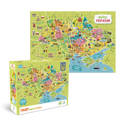 Пазл DoDo Мапа України (300706)