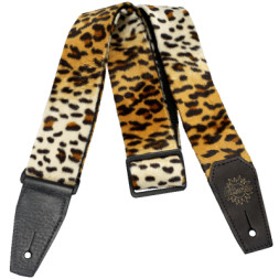 Ремінь для гітари DiMarzio Cheetah Guitar Strap with Leather Ends (DD3310CH)