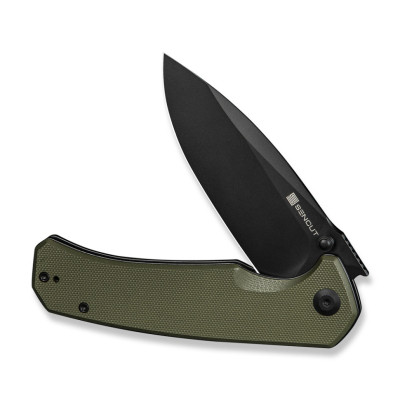Ніж Sencut Skarnax, Darkwash, зелений G10 (S24025-2)