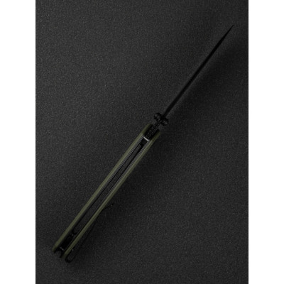 Ніж Sencut Skarnax, Darkwash, зелений G10 (S24025-2)