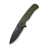 Ніж Sencut Skarnax, Darkwash, зелений G10 (S24025-2)